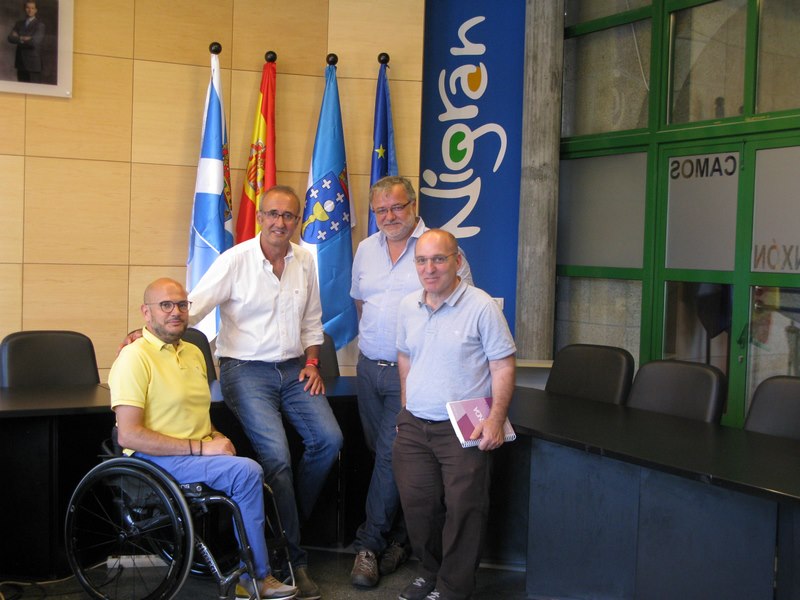 Nigrán confirma ante COGAMI a creación dun Plan Director de Accesibilidade Universal para o municipio