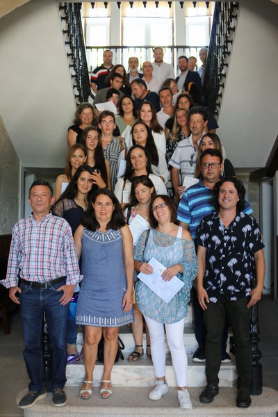 Clausura do obradoiro “Percorre Tui” no que se formaron 20 desempregados en promoción turística e páxinas web