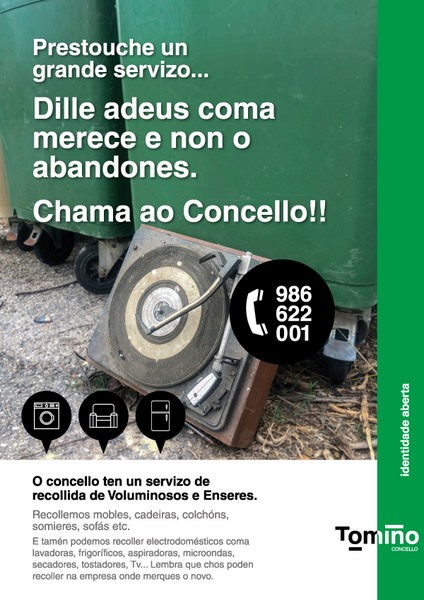 Tomiño pon en marcha unha campaña para reducir os vertedoiros incontrolados 