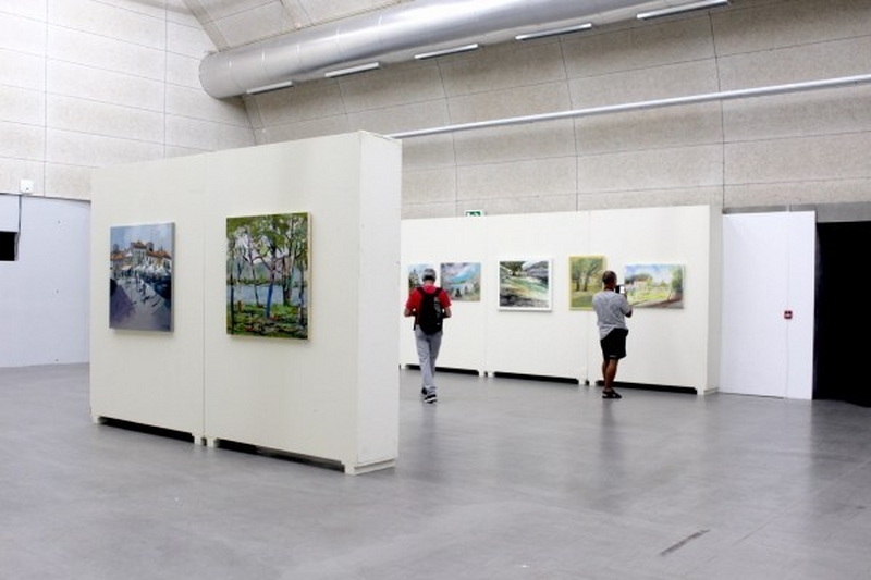 A Bienal de Arte de Cerveira acolle as máis de 50 obras do Certame de pintura Antonio Fernández 2019