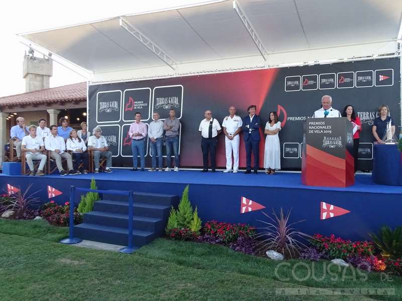 O Monte Real Club de Yates de Baiona vístese de gala para a entrega dos Premios Nacionais de Vela Terras Gauda