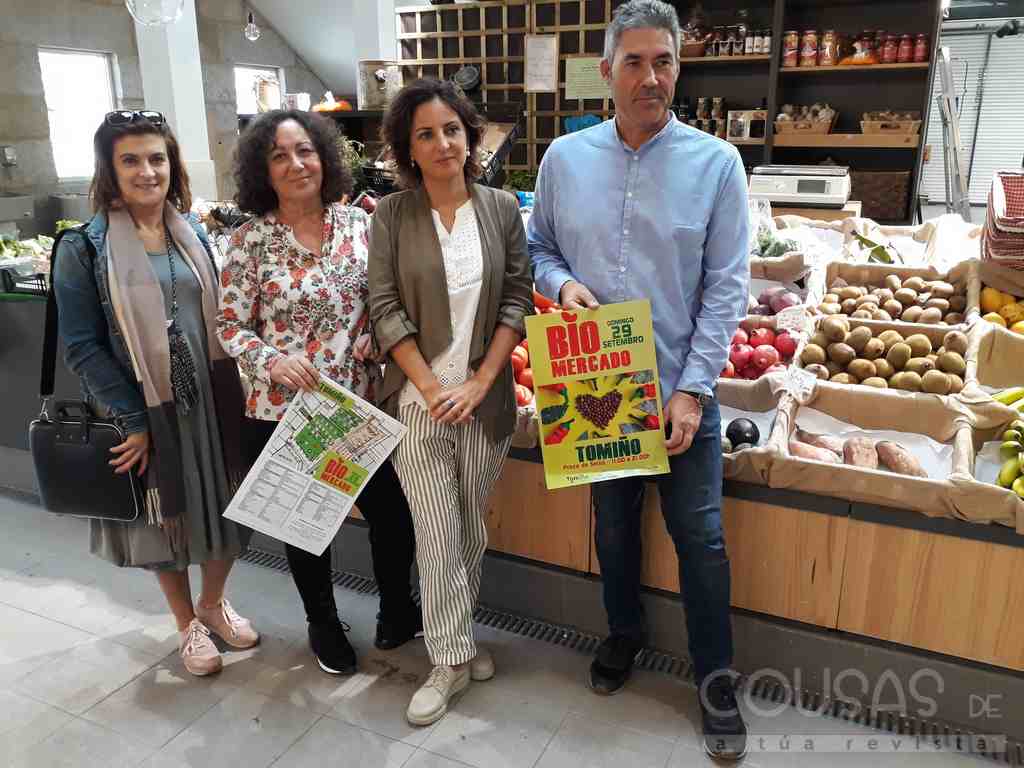 Tomiño celebra o seu quinto Biomercado con alimentos saudables, artesanía e unha ampla oferta de ocio