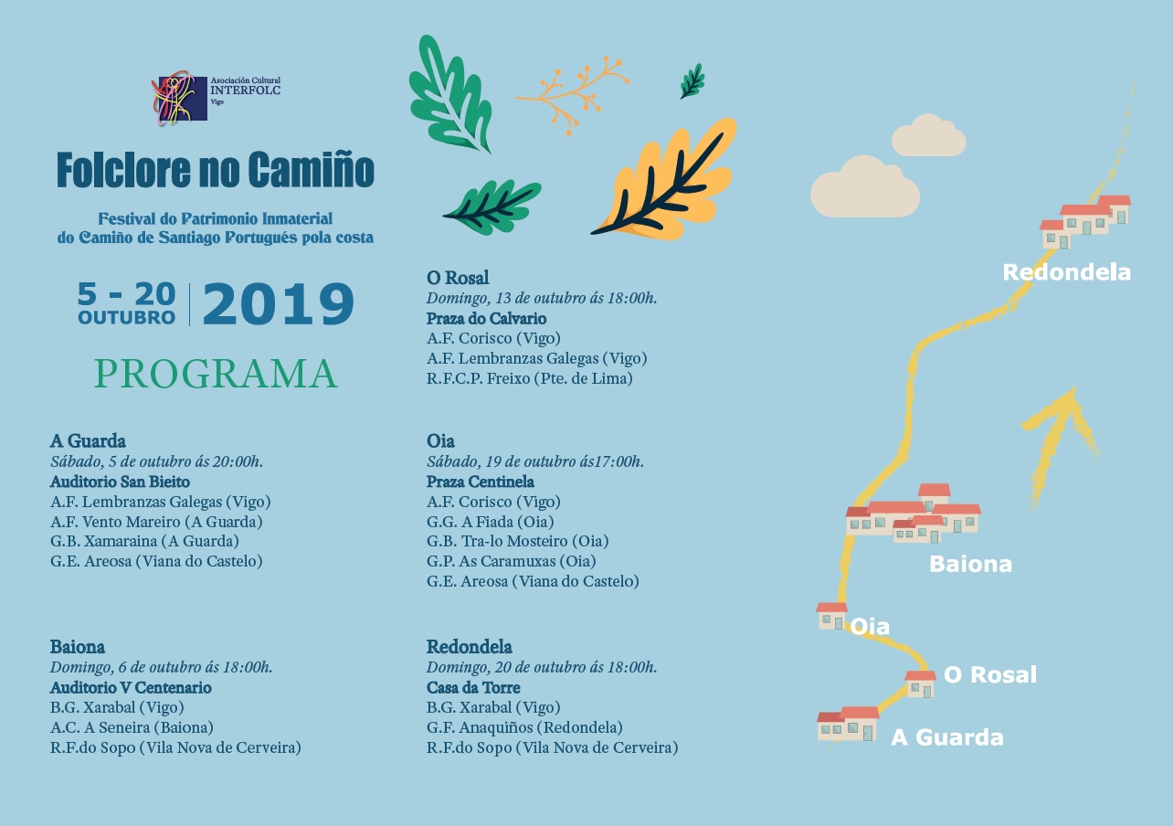 Presentación da I Edición do Festival Folclore no Camiño Portugués da Costa