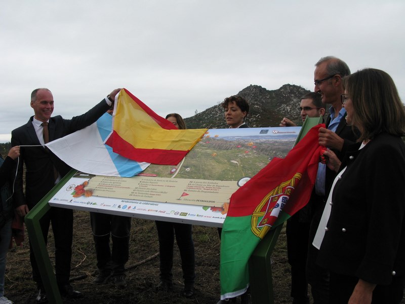 O Alcalde de Nigrán e a súa homóloga de Castanheira de Pera propoñen un irmandamento oficial entre os dous municipios unidos pola traxedia dos incendios de 2017