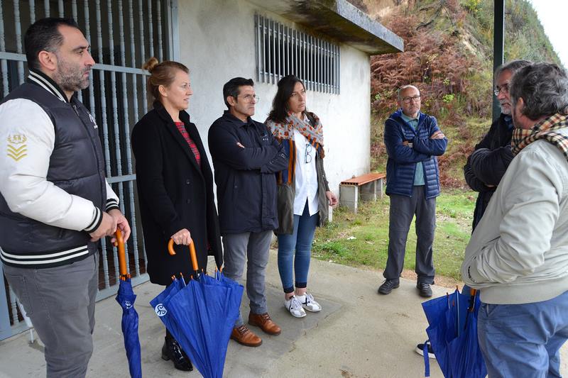 Salceda estudia opcións para novas instalacións deportivas