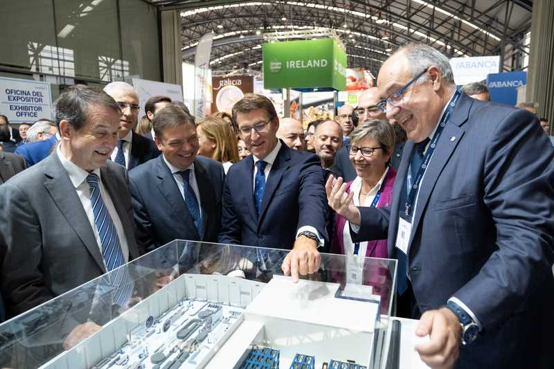 Feijóo reafirma o compromiso coa feira internacional Conxemar 