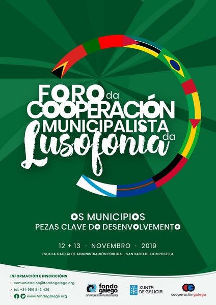 Os principais países de fala portuguesa estarán no Foro da Cooperación Municipalista da Lusofonía  