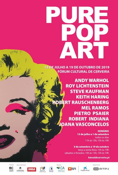 Joana Vasconcellos e os grandes nomes da POP ART xuntos no Museo Bienal de Cerveira