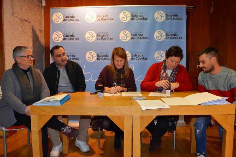Un total de 25 Entidades de Salceda reciben algo máis de 90.000 euros do Concello