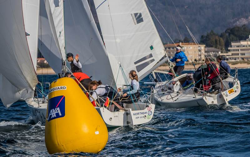 Regresa a Baiona a liga de Outono AXA J80
