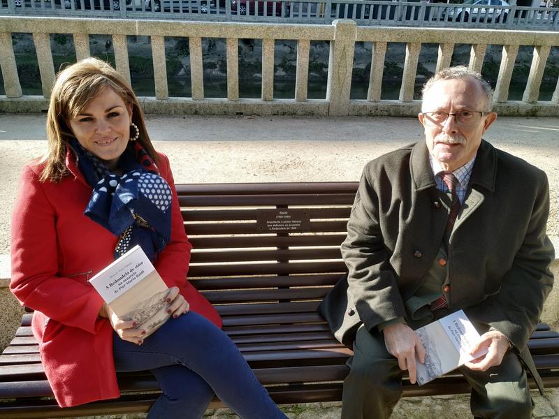 Redondela ponlle nome aos bancos e presume de Pier María Baldi