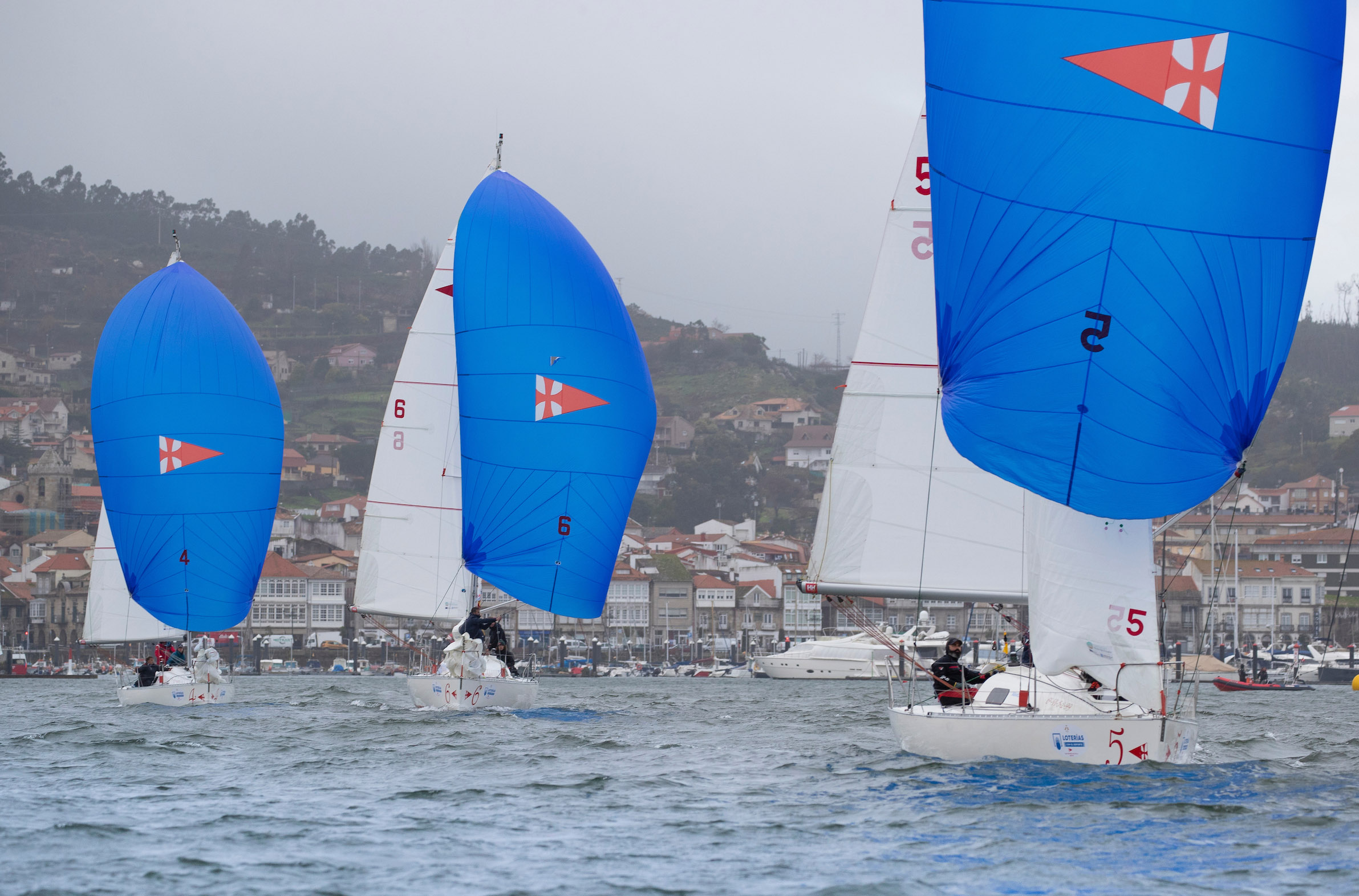 O Real Club Náutico de Arrecife gaña en Baiona a liga Española de Vela