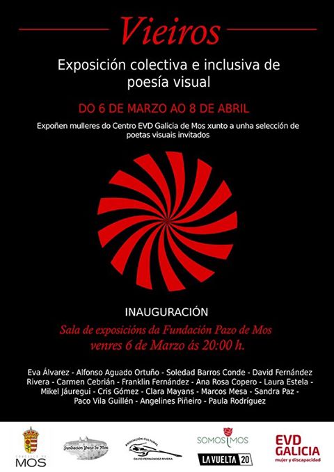 A inclusión a través da poesía visual na mostra “VIEIROS" no Pazo de Mos