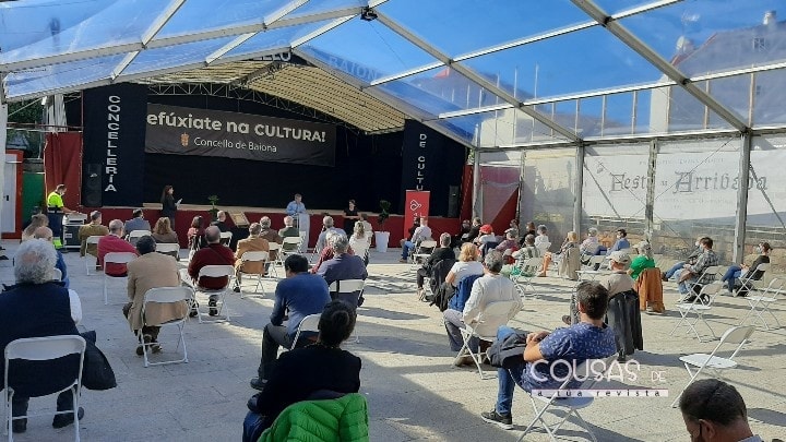 Baiona distingue ao Instituto de Estudos Miñoranos coa entrega da “Medalla de Ouro”