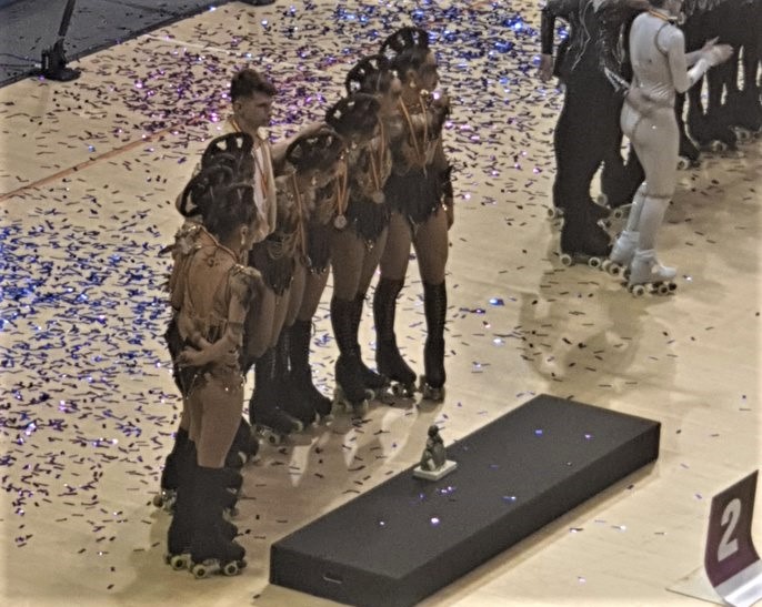 As Kaneri traen a prata do Campionato de España de Show a Galicia