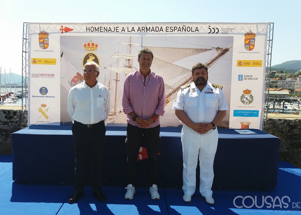 Baiona xa espera ao Juan Sebastián de Elcano